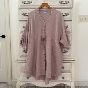 Vici Mauve Long Sleeve Dress